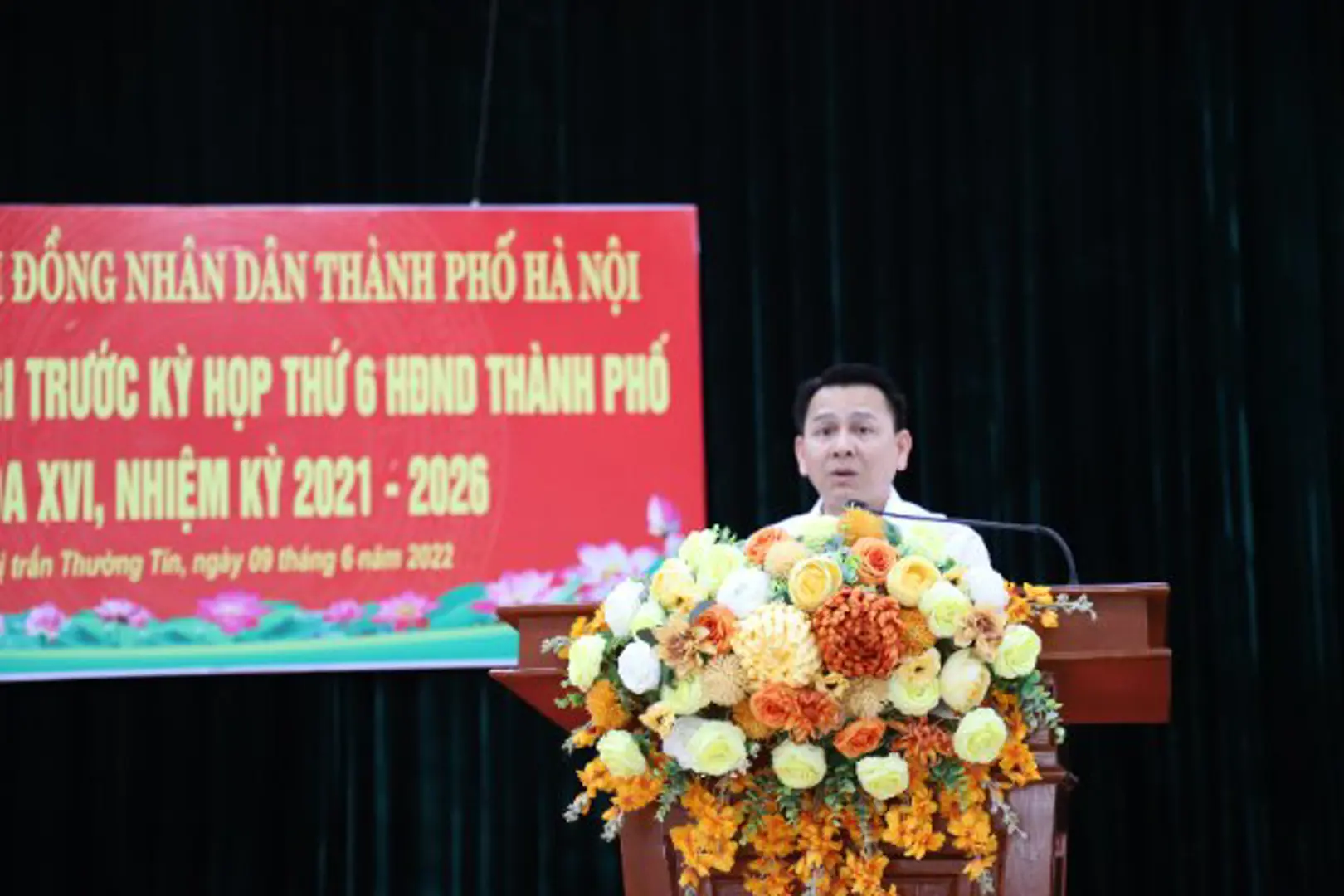 Cử tri Thường Tín quan tâm đến việc thi công nhiều dự án