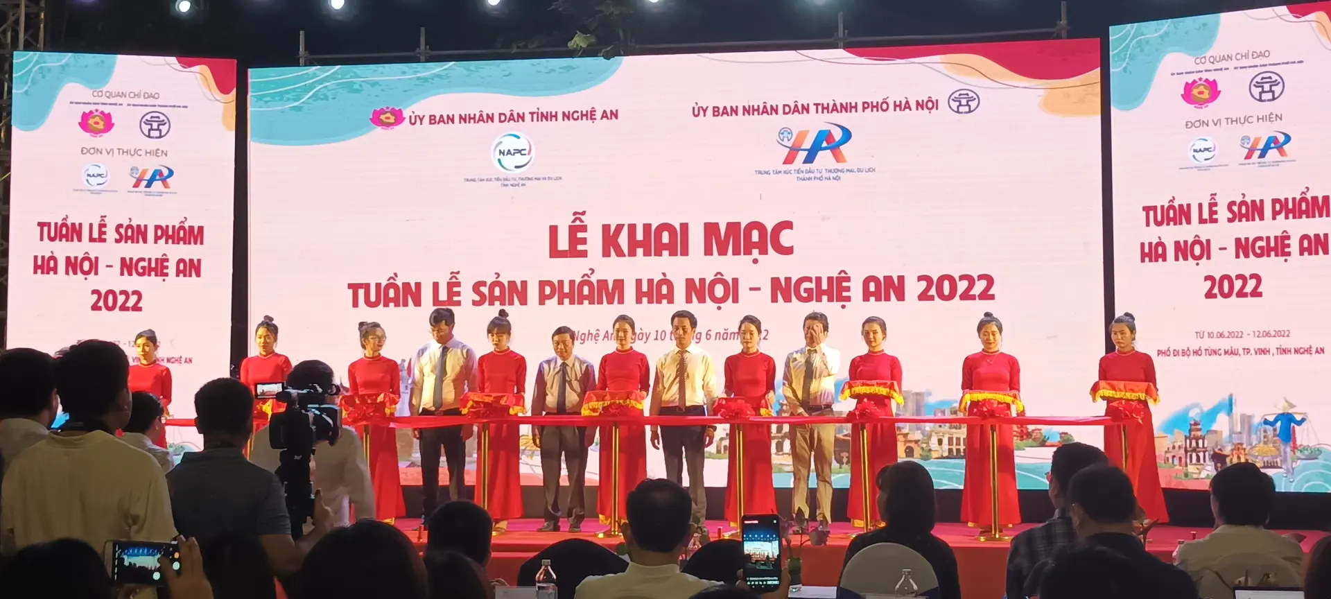 Khai mạc Tuần lễ sản phẩm Hà Nội - Nghệ An 2022