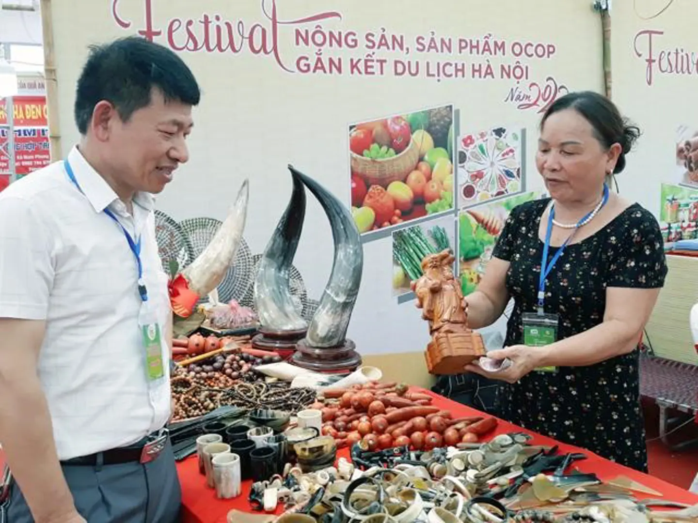 Khai mạc Festival nông sản, sản phẩm OCOP gắn kết du lịch Hà Nội 2022