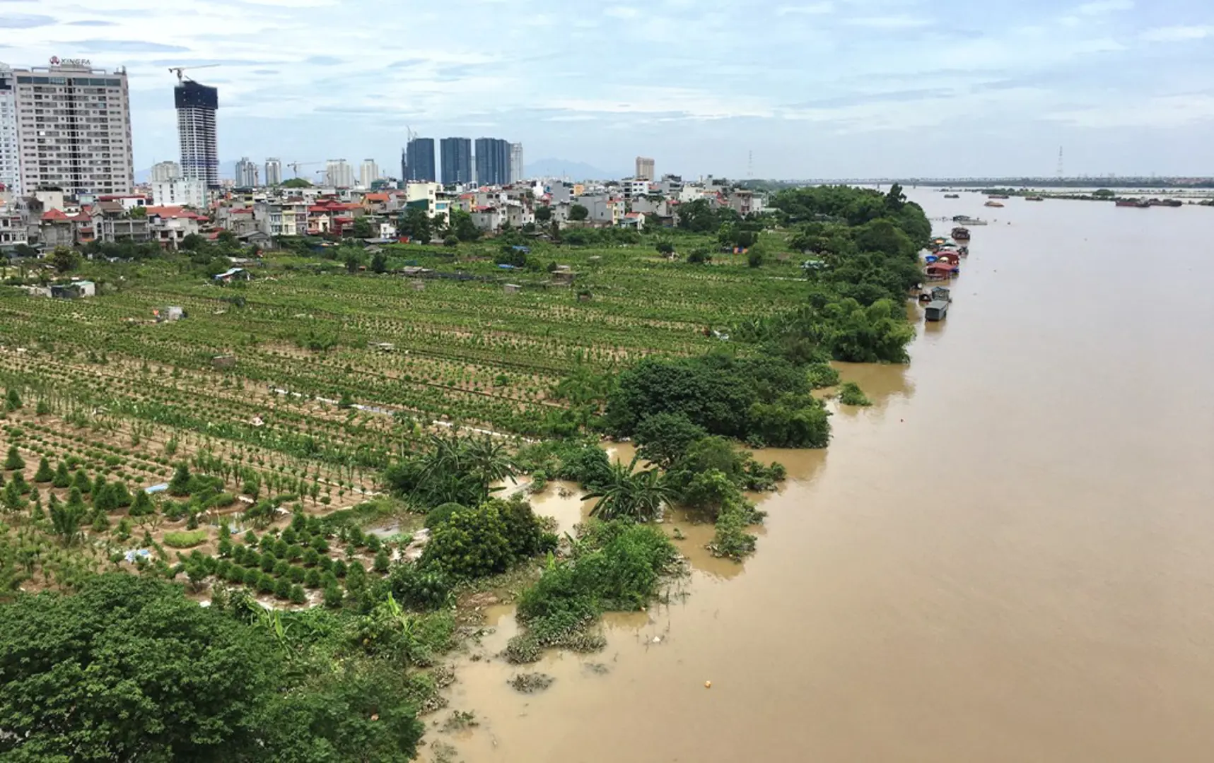 Sông Hồng vẫn mênh mông nước, Ban Chỉ đạo Quốc gia điều tiết ngừng xả lũ