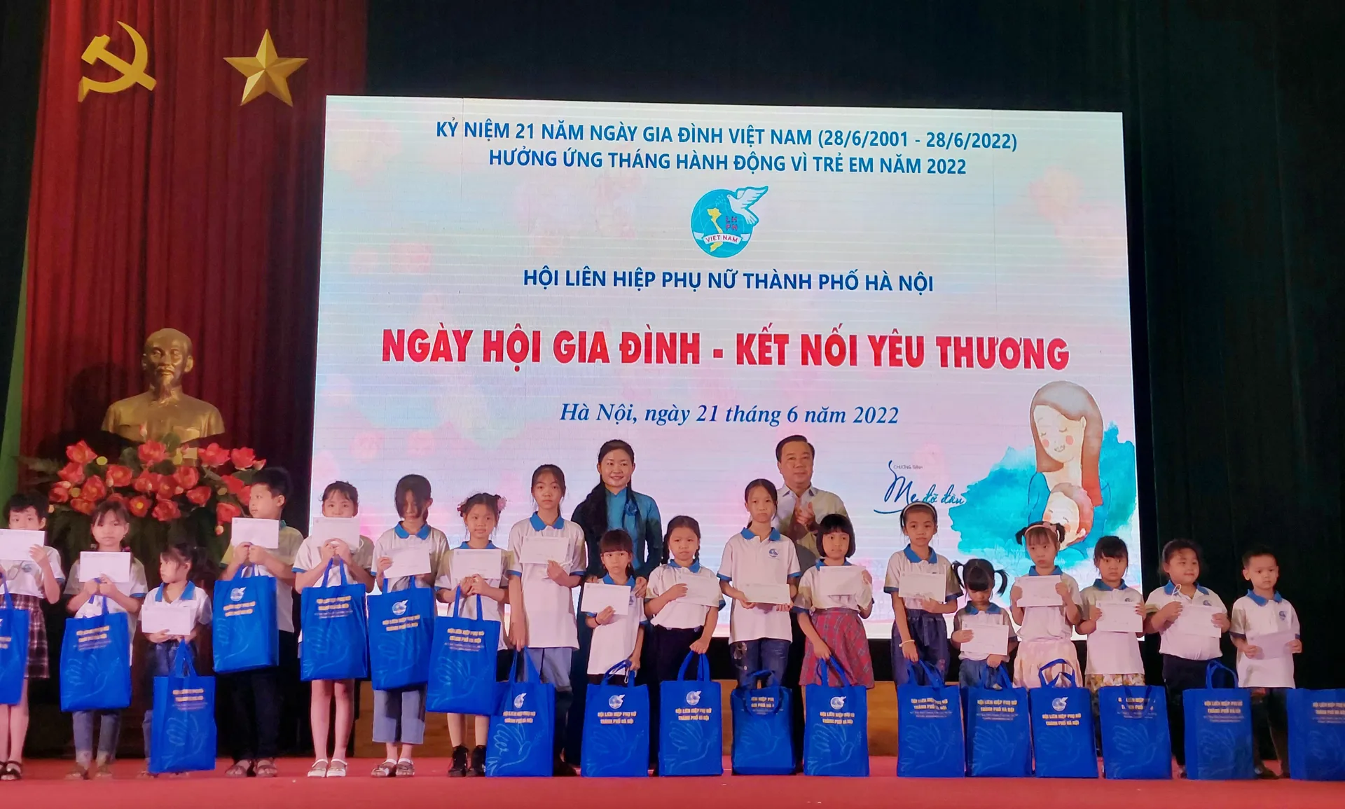 70 trẻ em mồ côi được kết kết nối với Mẹ đỡ đầu