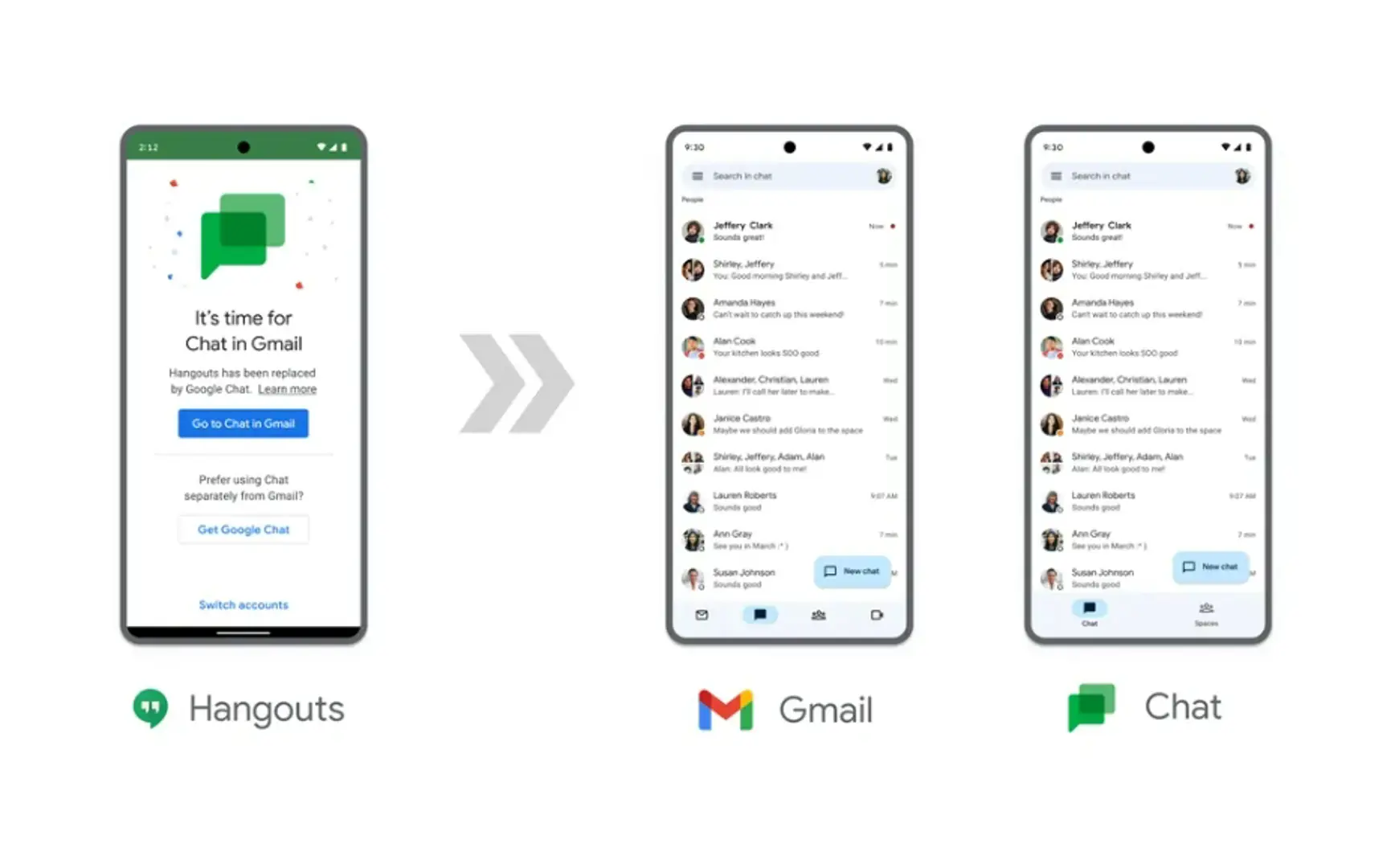 Google dừng Hangouts, nhắc người dùng chuyển sang ứng dụng "Trò chuyện"