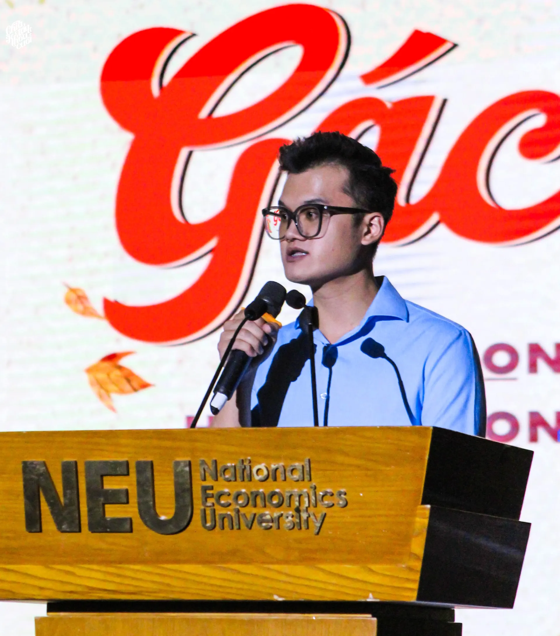 Đại diện của Hội sinh viên nhắn gửi đến các tân cử nhân Kinh tế
