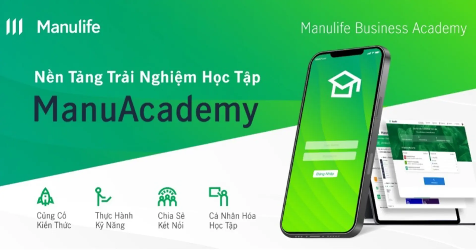 Manulife Việt Nam ra mắt nền tảng học tập mới