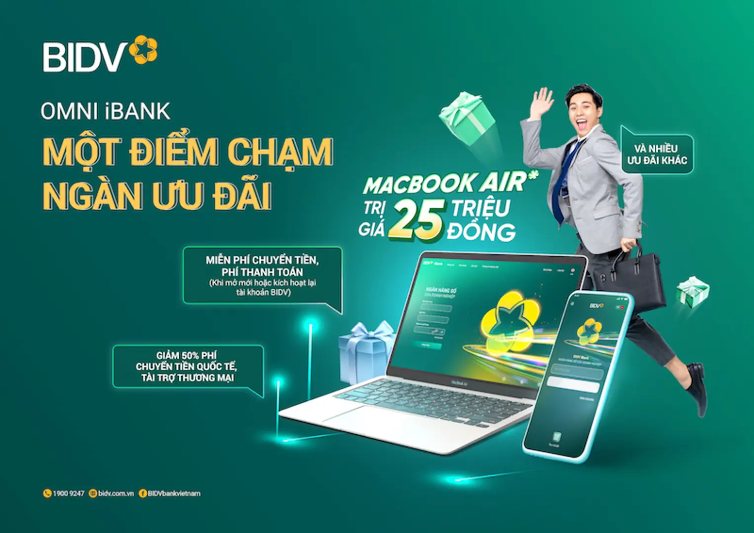 Một điểm chạm – Ngàn ưu đãi với Omni BIDV iBank