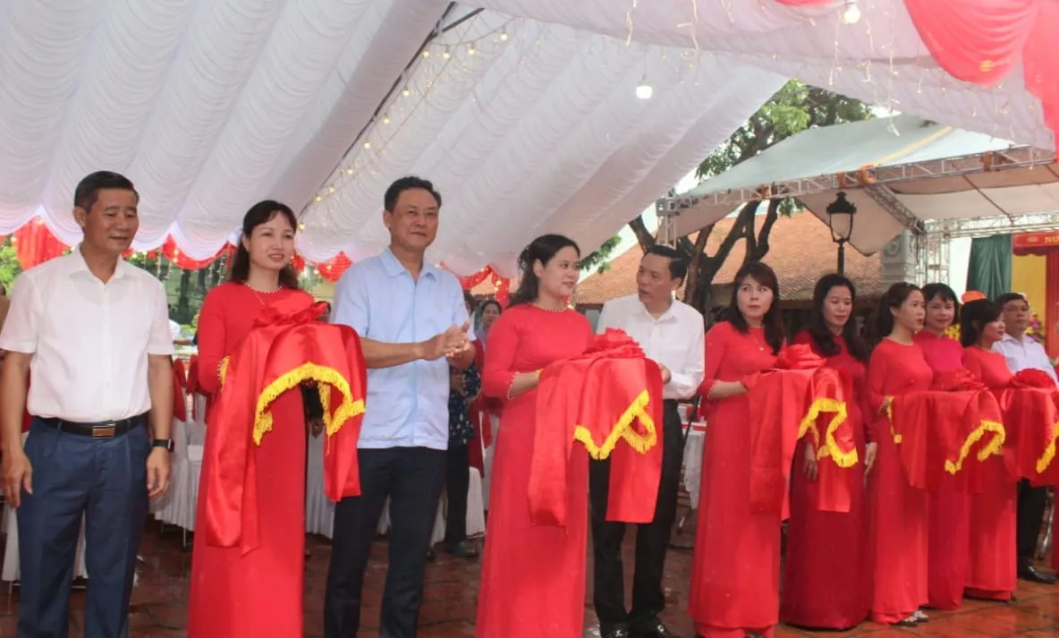 Khánh thành dự án tu bổ, tôn tạo cụm di tích Dương Đình, xã Dương Xá