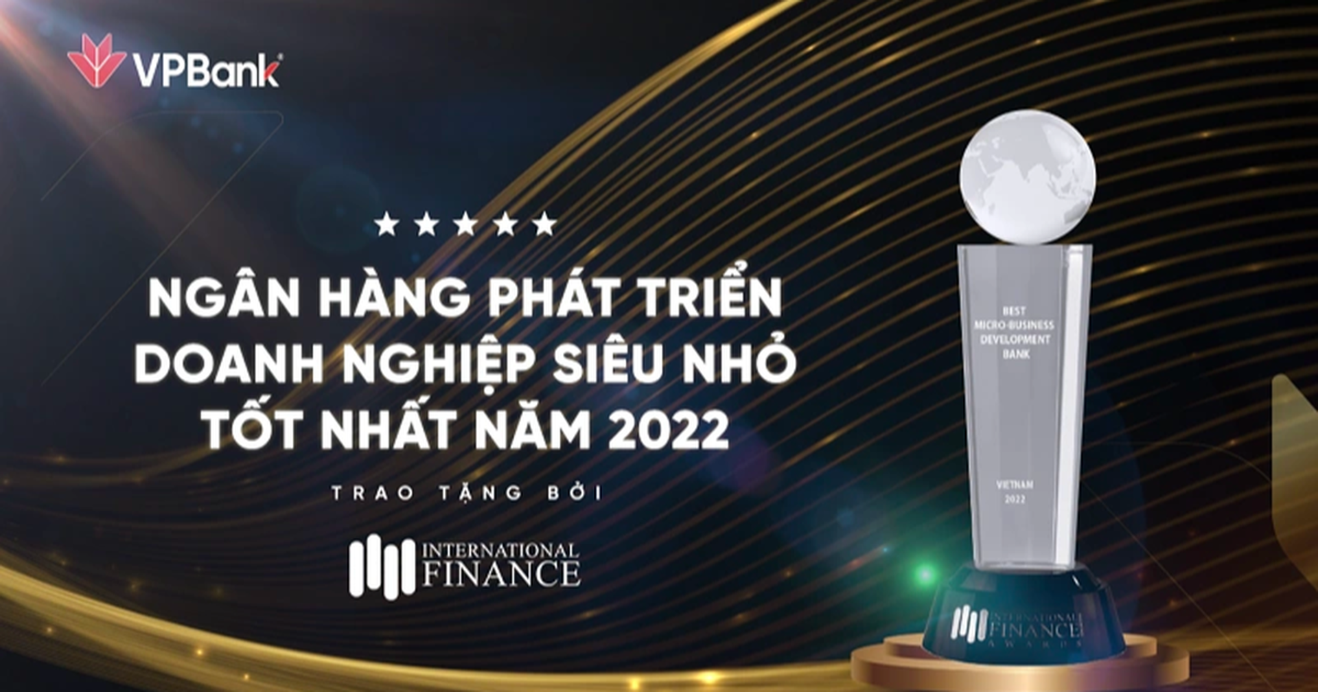 VPBank được vinh danh "Ngân hàng phát triển doanh nghiệp siêu nhỏ tốt nhất"