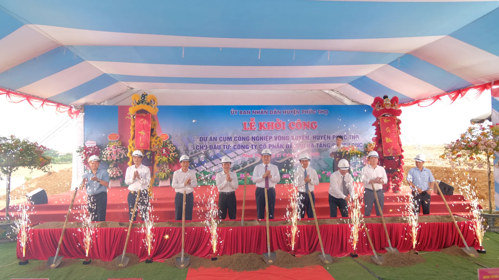 Hà Nội: Khởi công cụm công nghiệp tại xã Võng Xuyên