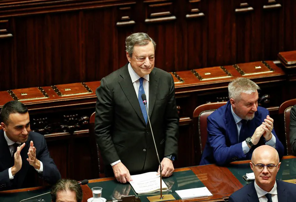 Thủ tướng Mario Draghi đệ đơn từ chức, Italia có thể phải bầu cử sớm