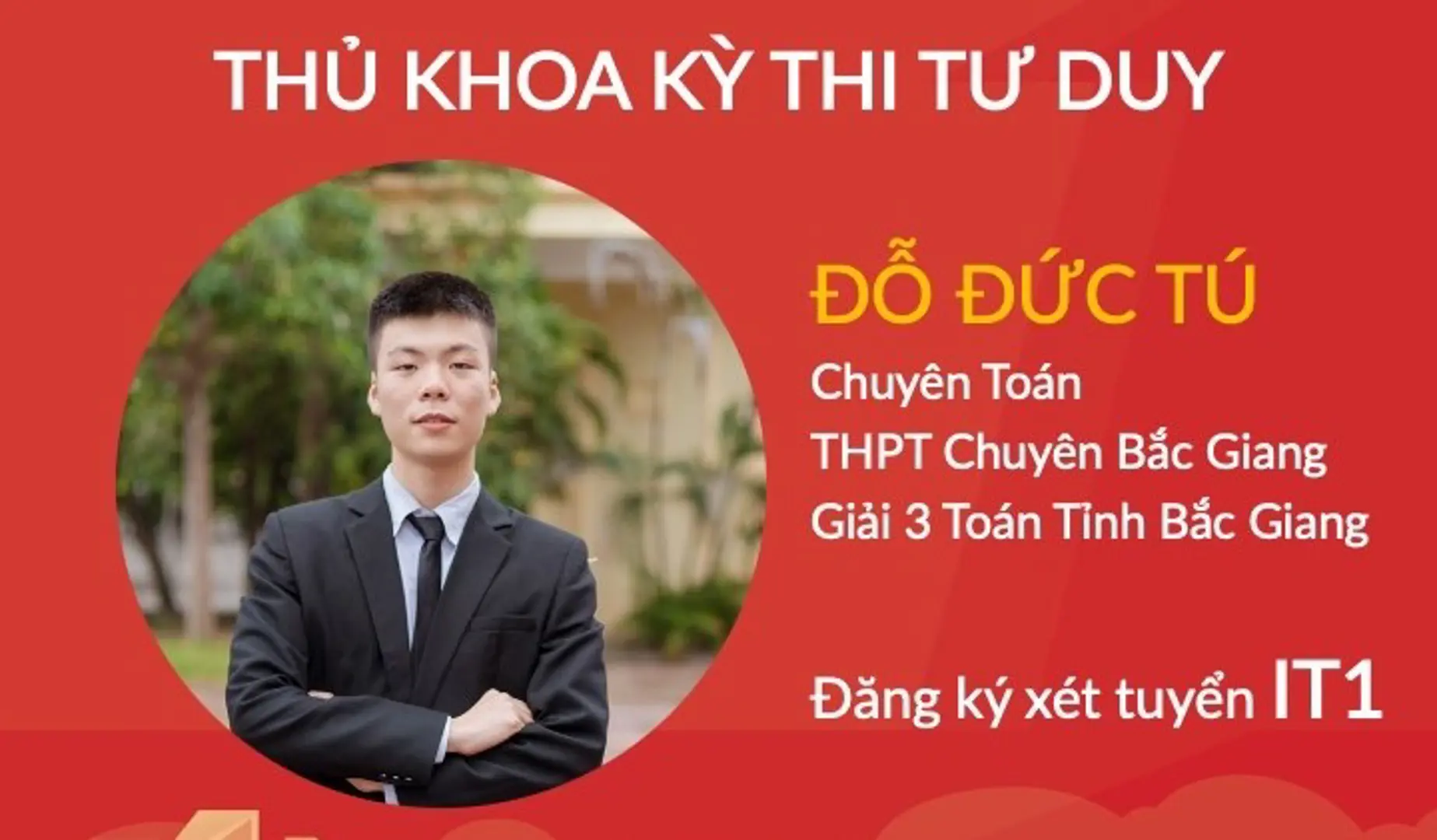 Lộ diện Thủ khoa kỳ thi Đánh giá tư duy 2022- ĐH Bách khoa Hà Nội