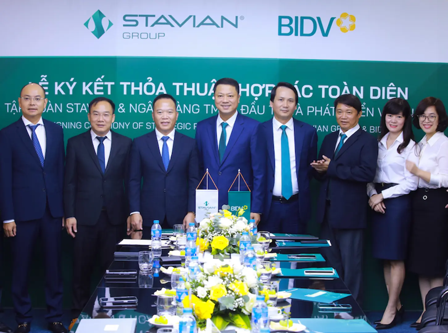 BIDV và Tập đoàn Stavian ký kết thỏa thuận hợp tác toàn diện 