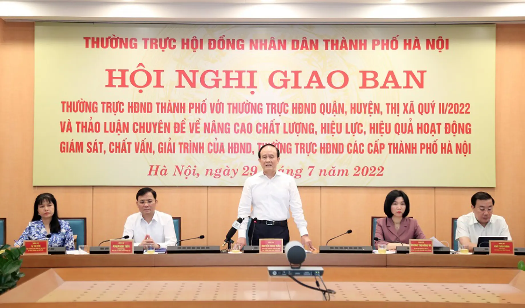 Chủ tịch HĐND TP: Đổi mới phương thức, chọn trúng vấn đề thực hiện giám sát