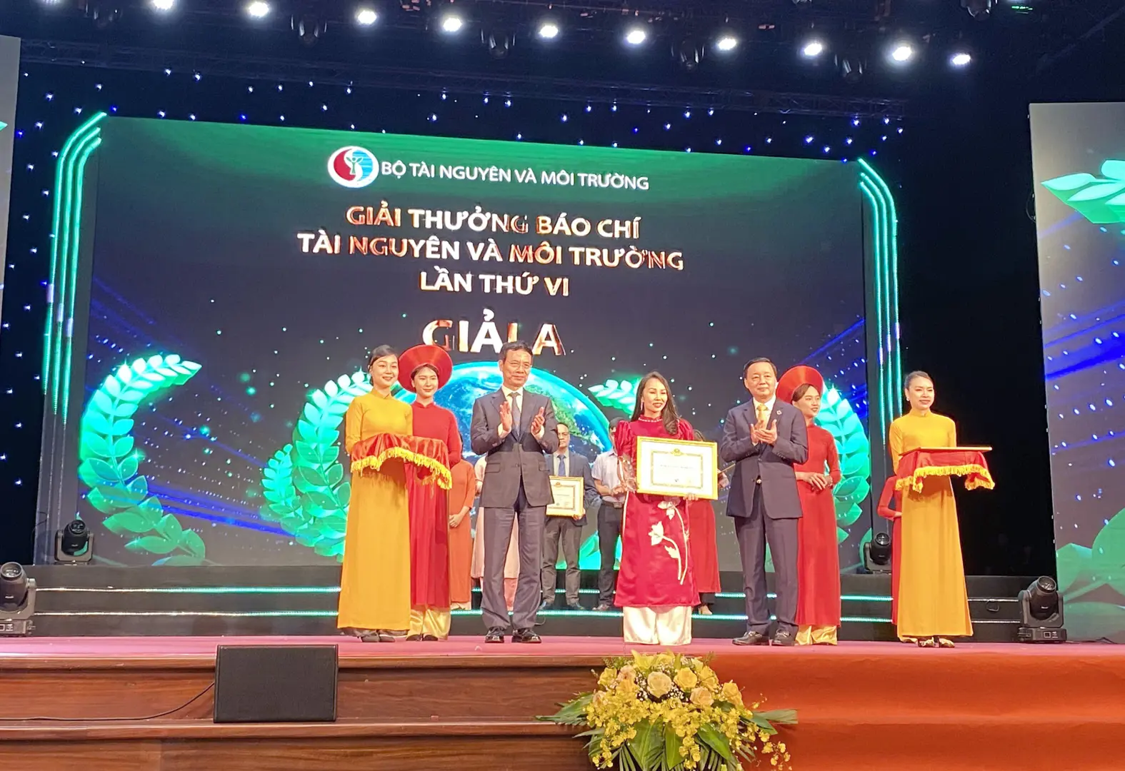 34 tác phẩm được tôn vinh tại Giải báo chí Tài nguyên và Môi trường 2022