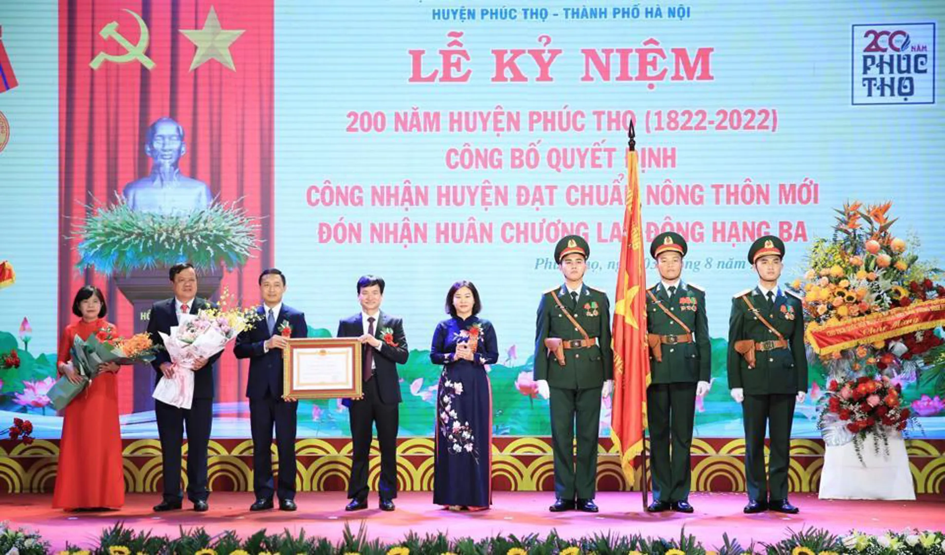 Xây dựng huyện Phúc Thọ ngày một giàu đẹp, văn minh, hiện đại