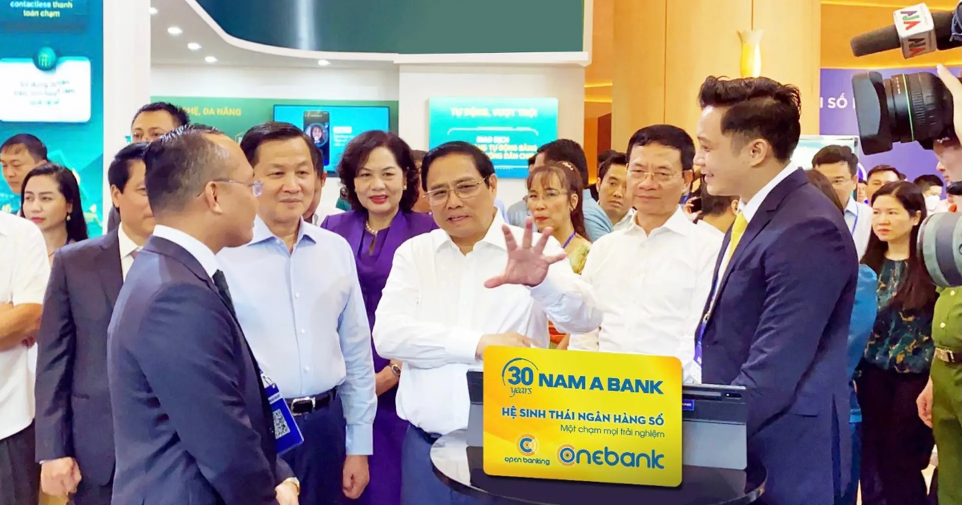 Chuyển đổi số ngành ngân hàng: Nam A Bank ‘trình làng’ nhiều công nghệ ưu việt