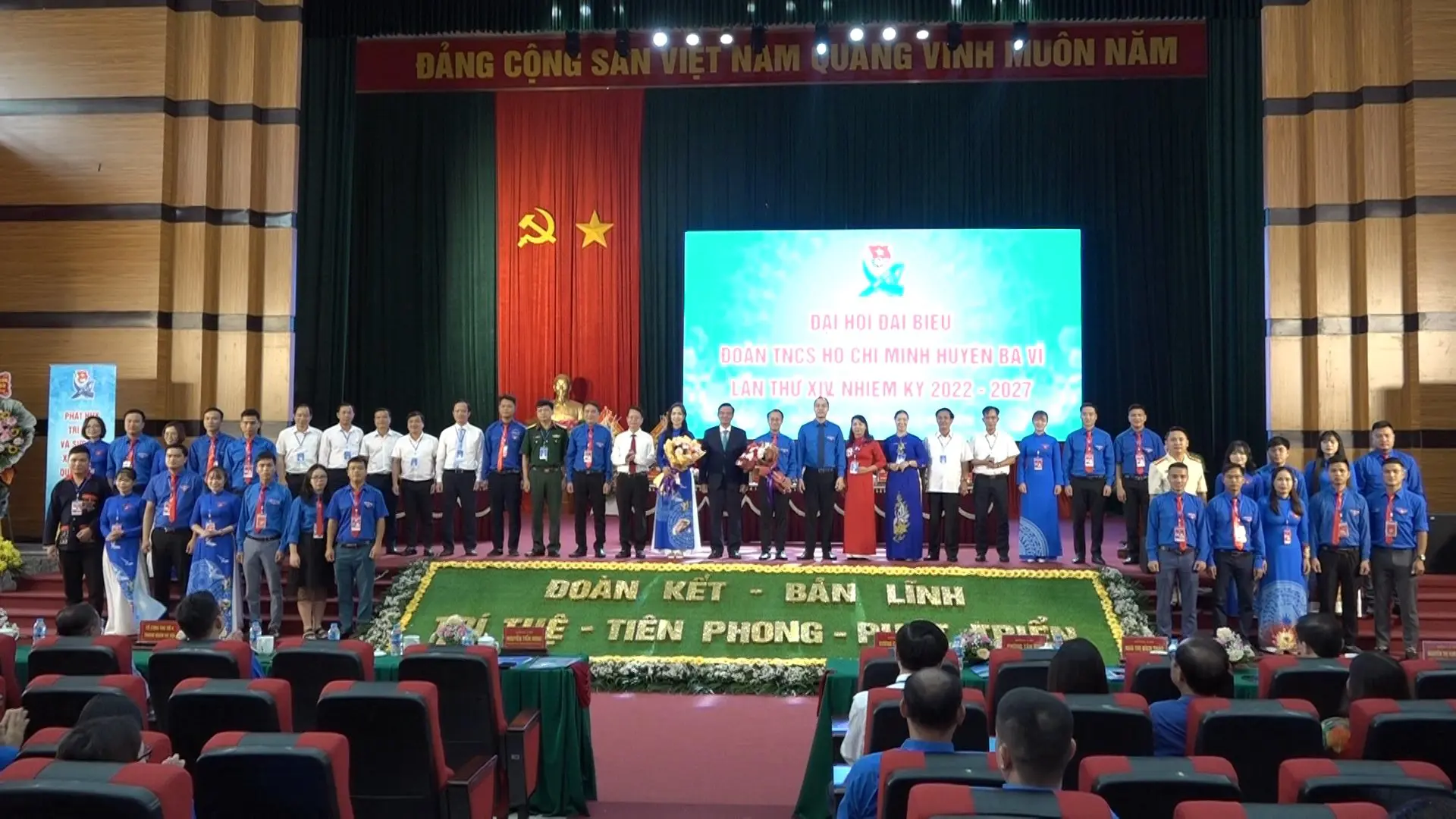 Đại hội đại biểu Đoàn TNCS Hồ Chí Minh huyện Ba Vì nhiệm kỳ 2022- 2027