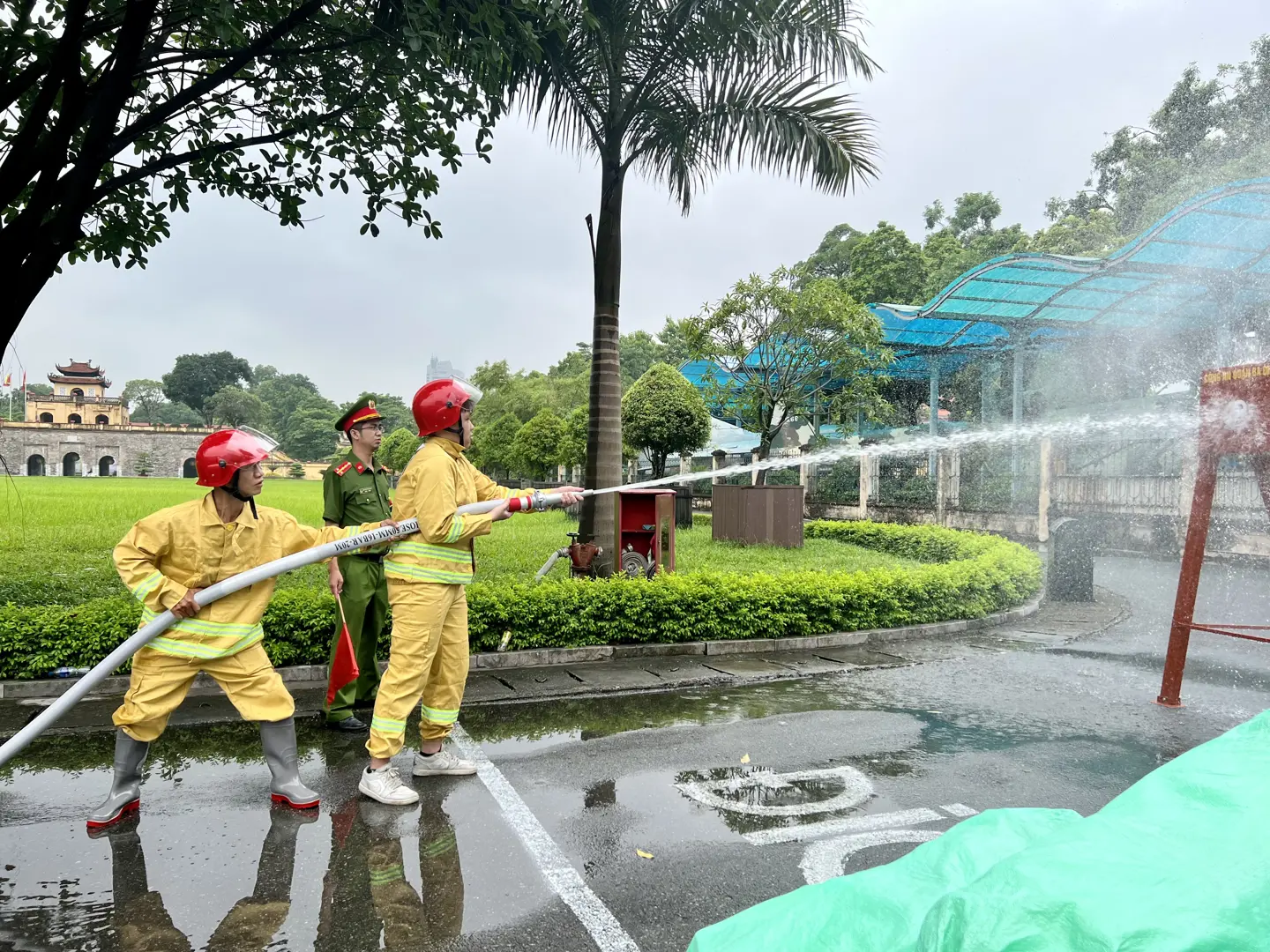 Quận Ba Đình: Nâng cao năng lực phòng cháy chữa cháy cho cơ sở, người dân