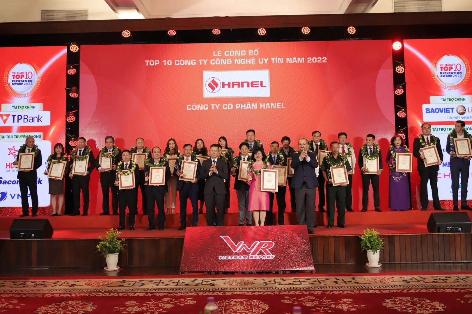 HANEL tiếp tục được bình chọn Top 10 công ty công nghệ uy tín năm 2022