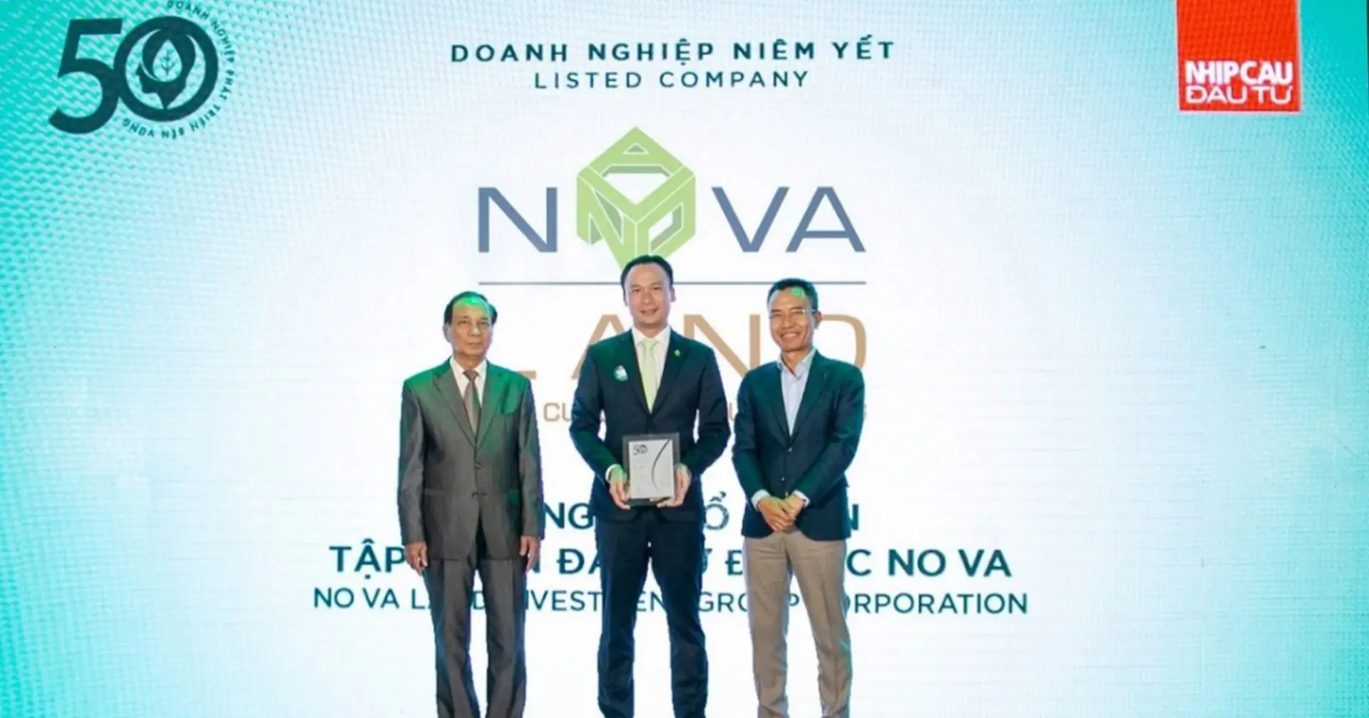 Novaland góp mặt trong top 50 doanh nghiệp phát triển bền vững 2022