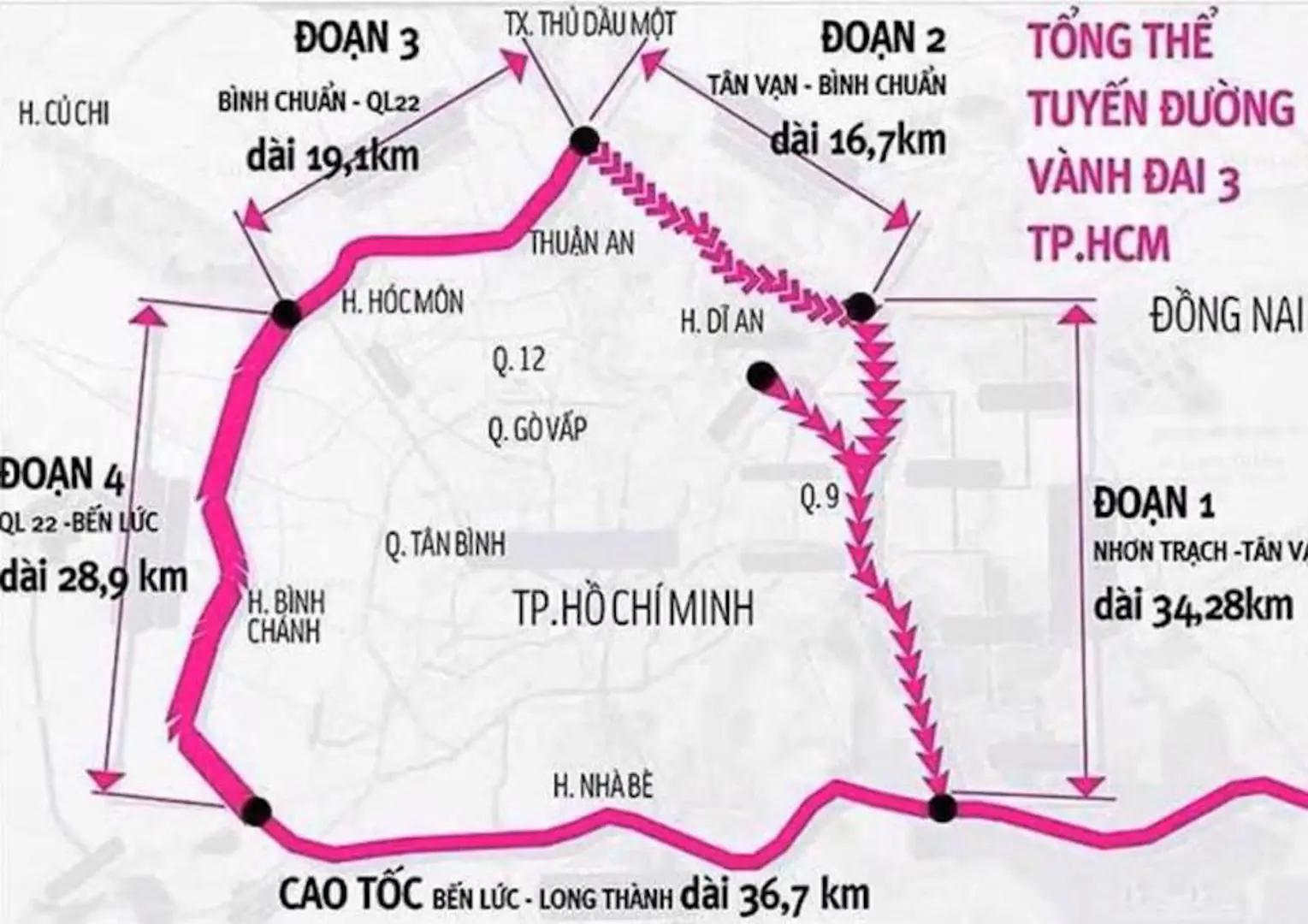 Đồng Nai: Dự kiến hoàn thành đường Vành đai 3 vào giữa năm 2026