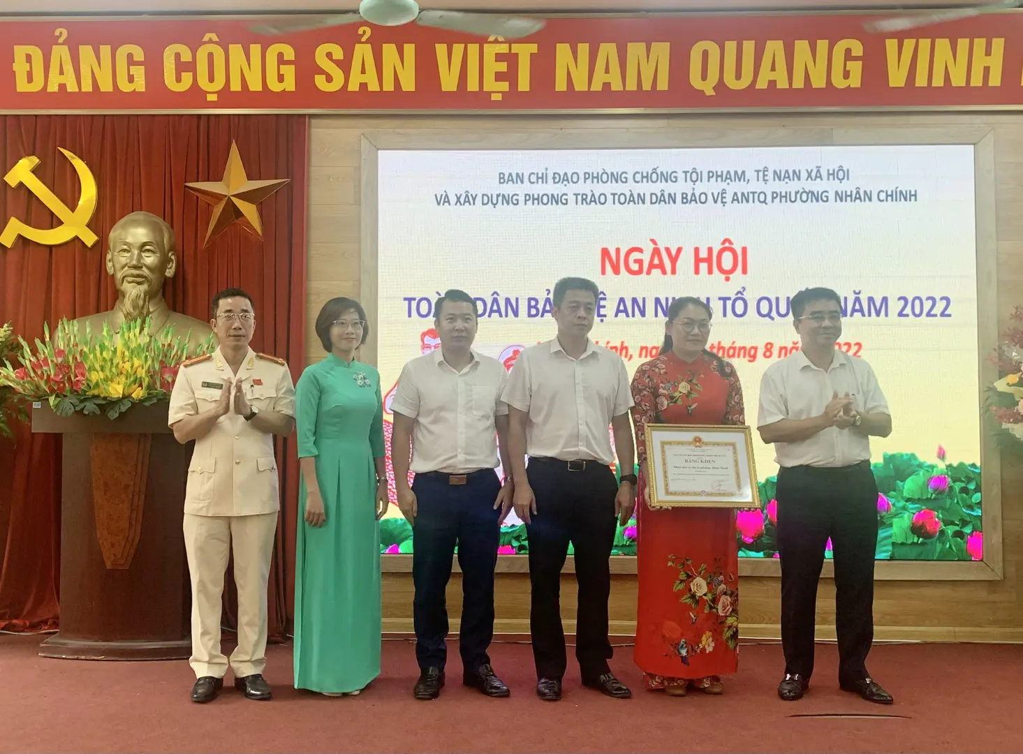 Sôi nổi Ngày hội toàn dân bảo vệ an ninh Tổ quốc tại quận Thanh Xuân