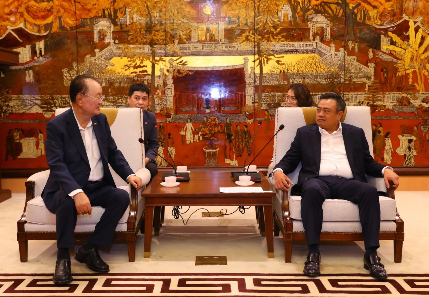 Hà Nội tạo điều kiện cho các dự án của doanh nghiệp Hàn Quốc