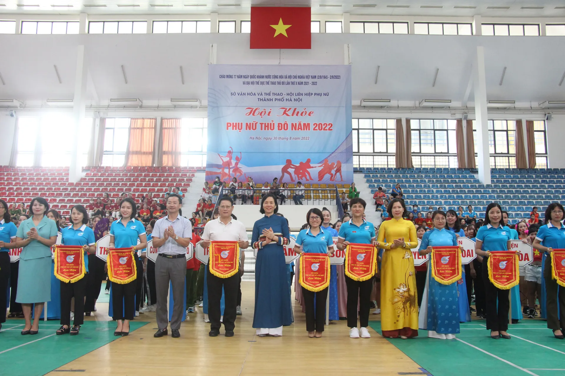 666 vận động viên nữ tham gia Hội khỏe Phụ nữ Thủ đô năm 2022