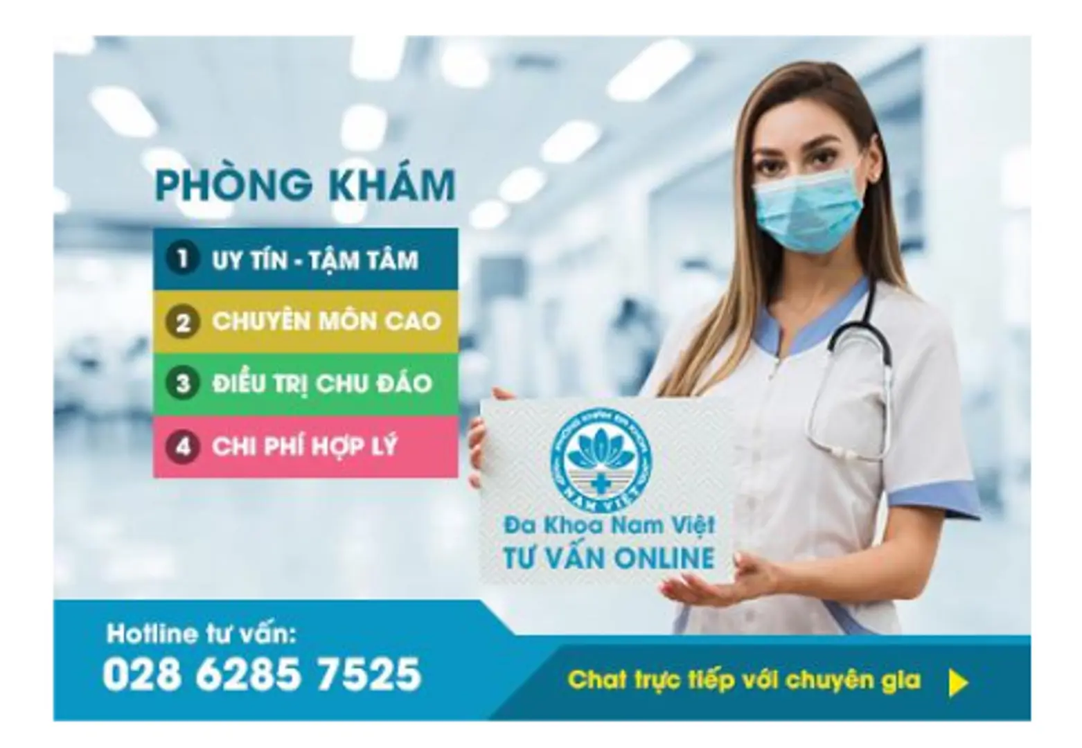 Trải nghiệm dịch vụ khám chữa bệnh tại phòng khám đa khoa Nam Việt  