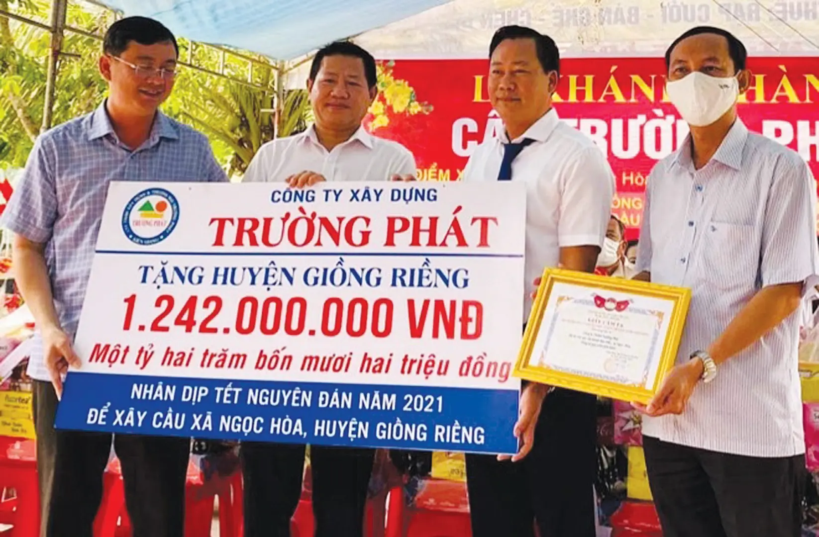 Công ty Xây dựng Trường Phát: Hoạt động thiện nguyện là mệnh lệnh của trái tim