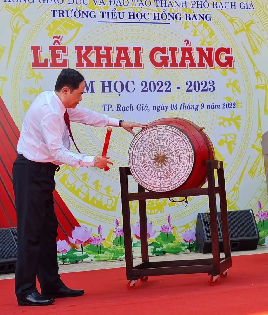 Kiên Giang: Trường tiểu học đầu tiên khai giảng năm học mới