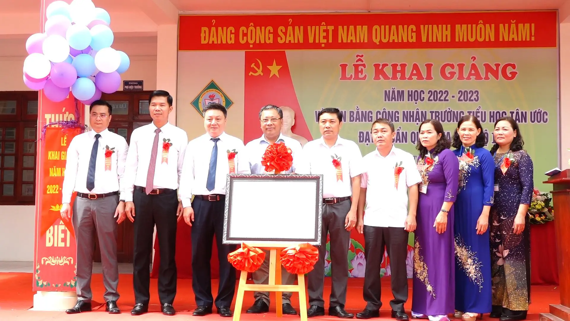 Huyện Thanh Oai có thêm trường học đạt chuẩn Quốc gia mức độ 2