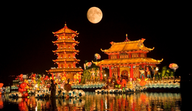 Trang trí trại, cổng Trung Thu như thế nào cho đẹp?