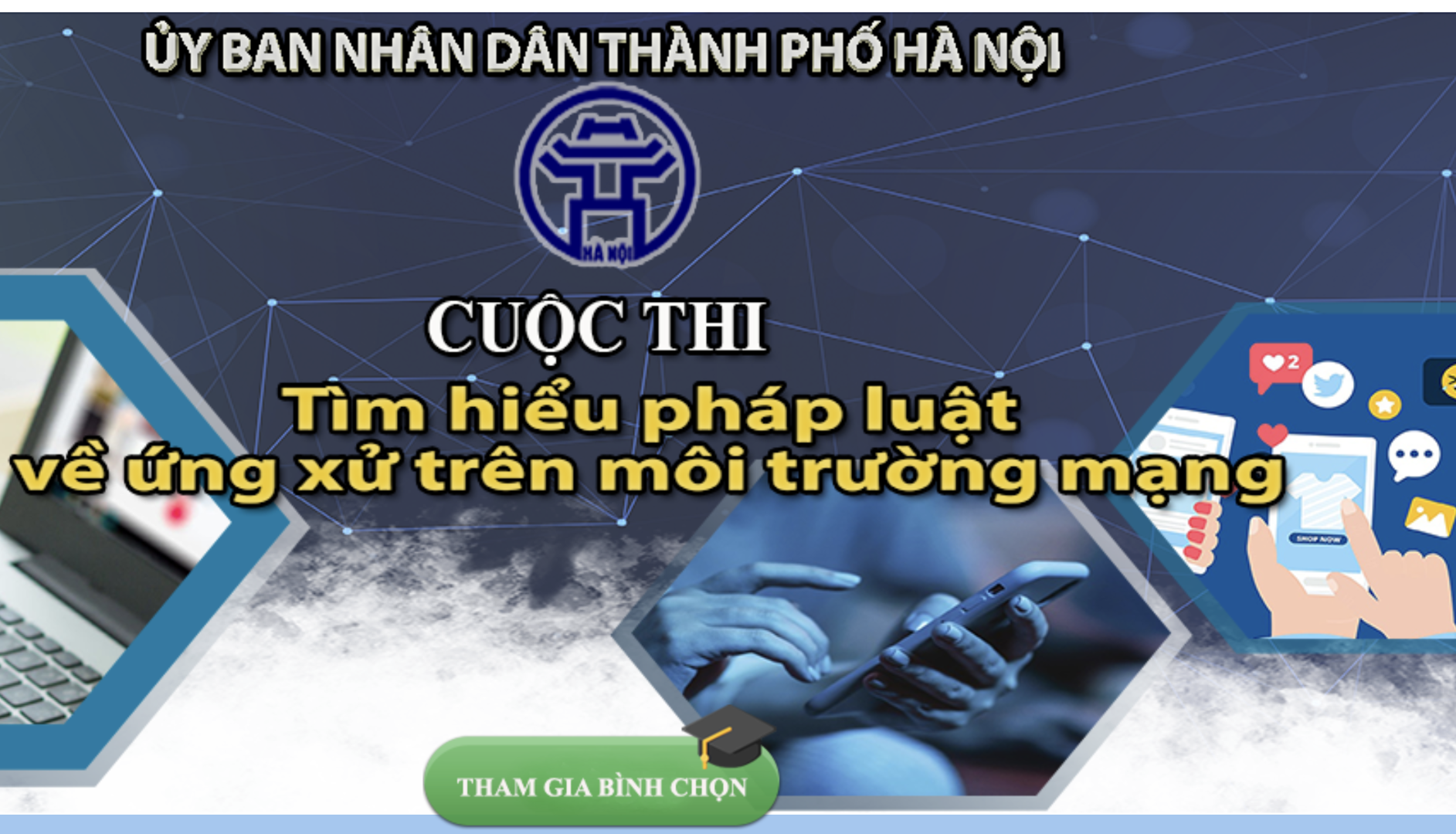 Bình chọn video Cuộc thi "Tìm hiểu pháp luật về ứng xử trên môi trường mạng"