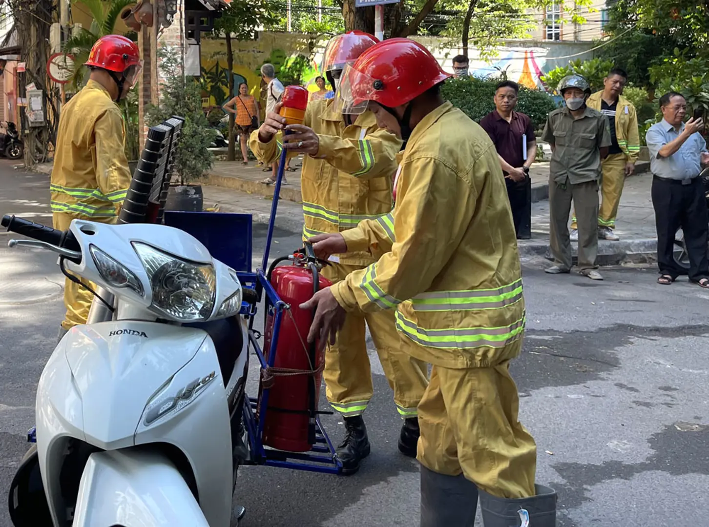 Nhiều khó khăn trong công tác phòng cháy, chữa cháy cơ sở ở Hà Đông