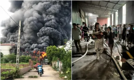 Khởi tố điều tra vụ cháy xưởng ở Thanh Oai khiến 3 mẹ con tử vong