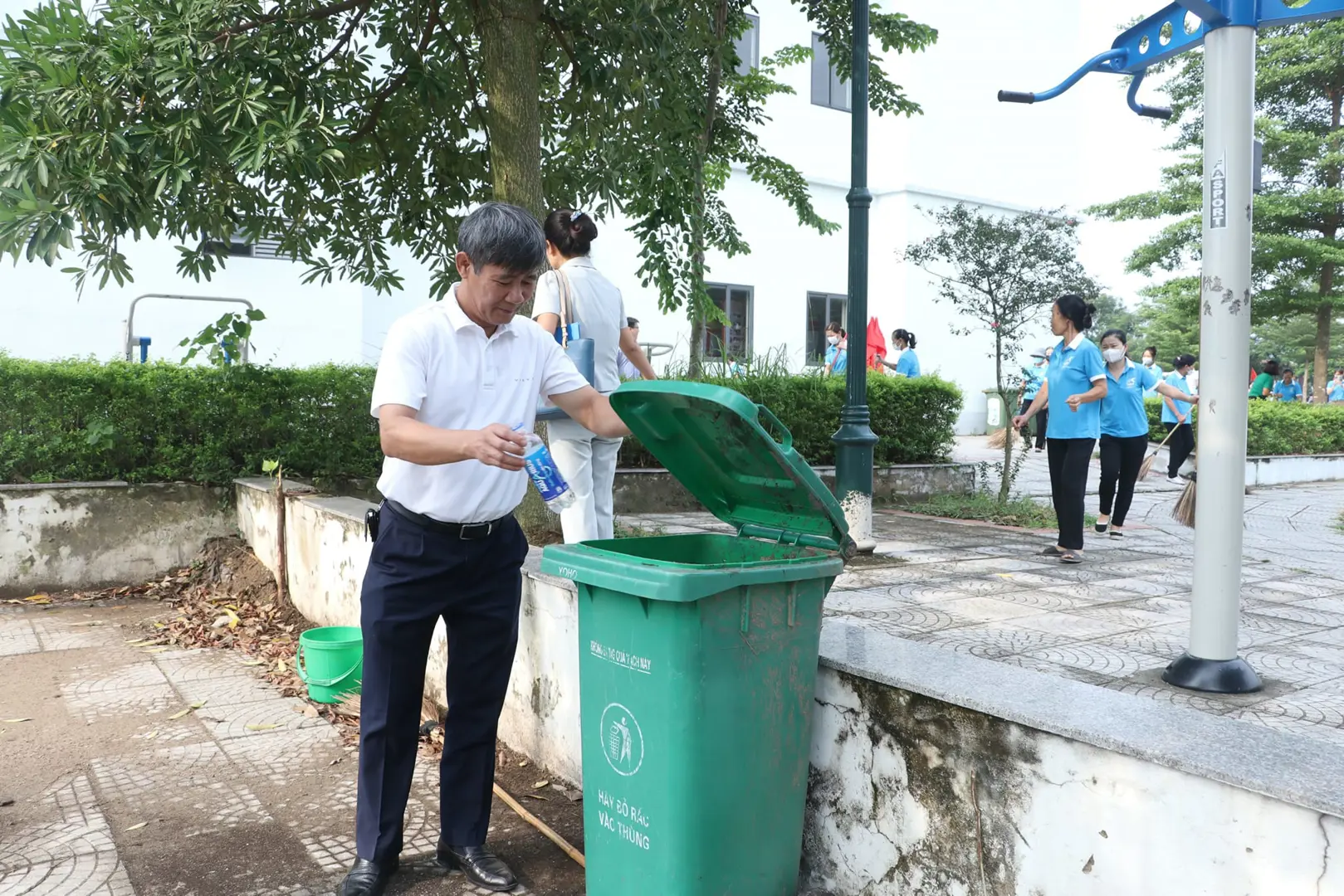 Huyện Gia Lâm phát động chiến dịch tổng vệ sinh môi trường, phòng chống sốt xuất huyết