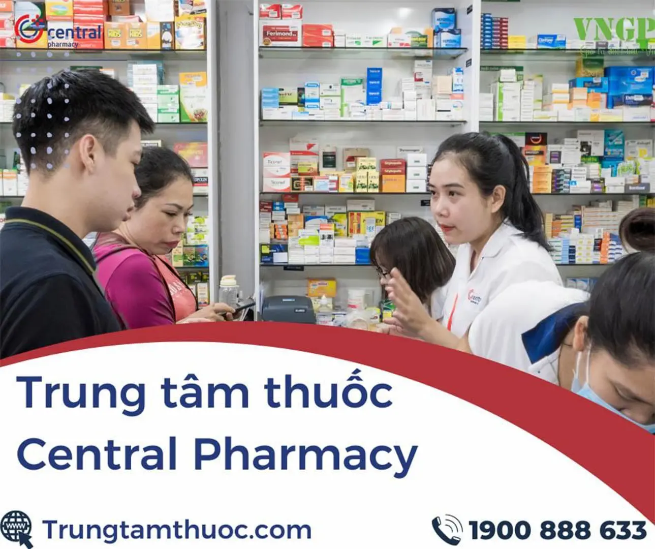 Nhà thuốc trực tuyến Central Pharmacy - Đón đầu xu hướng mọi thời đại