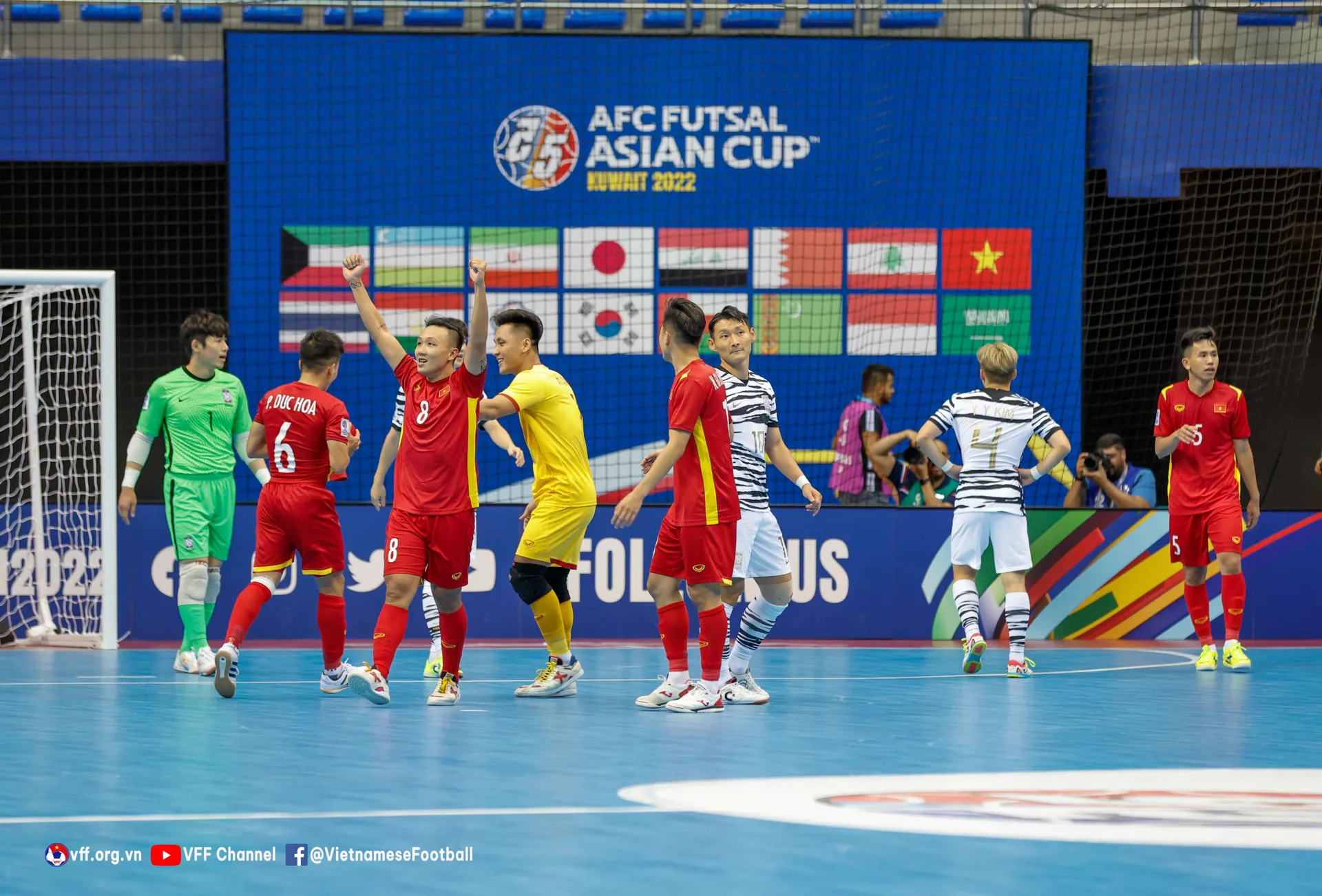 Vietnam’s futsal team win convincing victory against South Korea