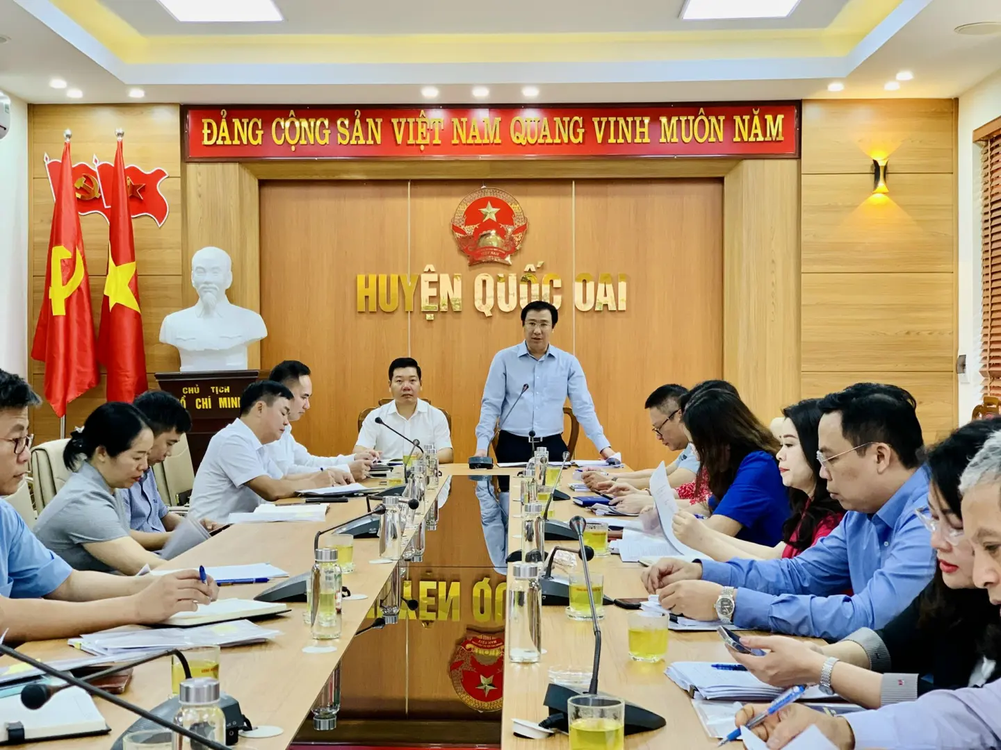 Quốc Oai: Kiên quyết xóa phòng học tạm, phòng học bán kiên cố 