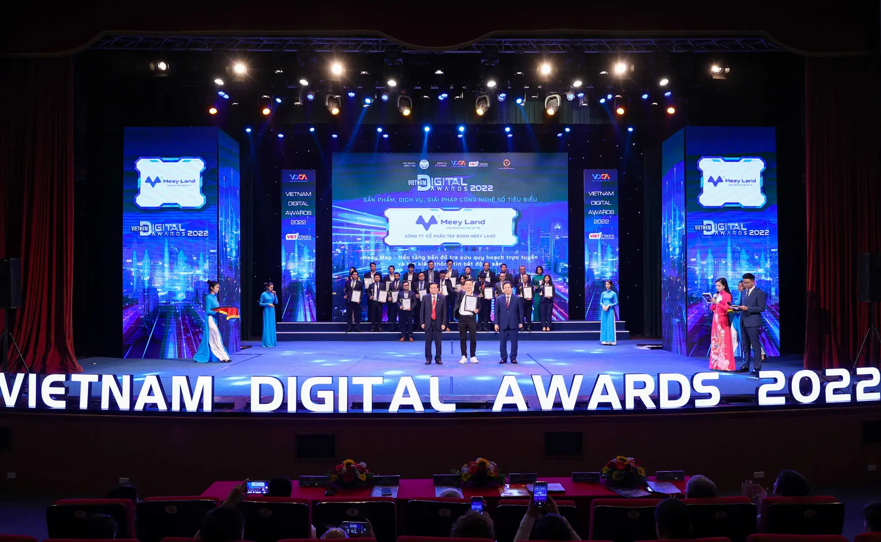 Meey Land thắng lớn tại Giải thưởng Chuyển đổi số Việt Nam- Vietnam Digital Awards 2022