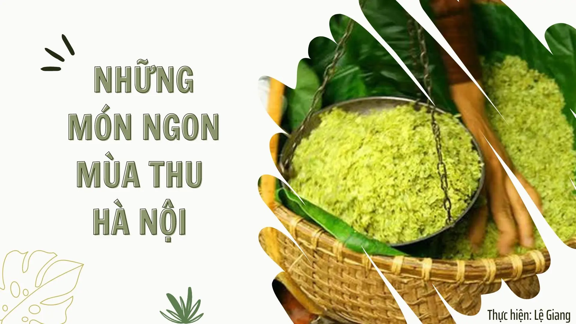 Tận hưởng trọn vẹn mùa thu Hà Nội với những món ngon không thể bỏ lỡ