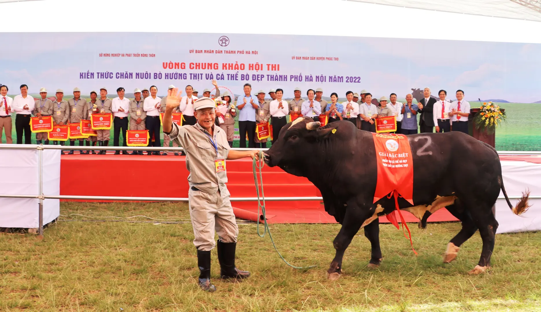 Hà Nội: Sôi nổi Hội thi “nam vương”, “hoa hậu” bò 2022