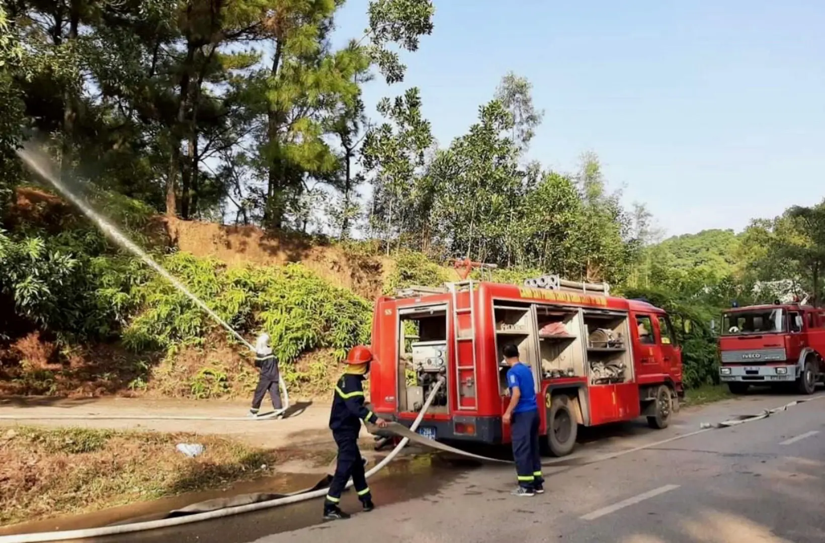 Liên tiếp xảy ra cháy rừng, huyện Sóc Sơn yêu cầu điều tra, xử lý nghiêm