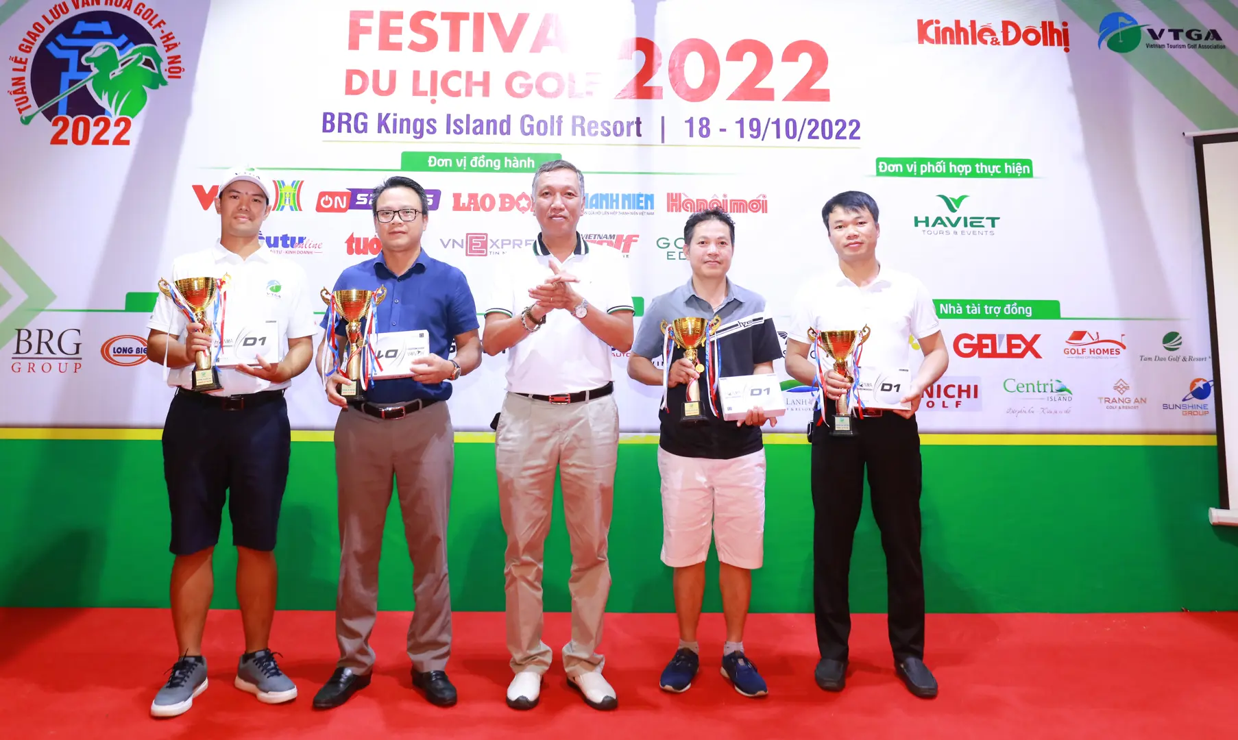 Bế mạc và trao Giải Golf Hà Nội 2022