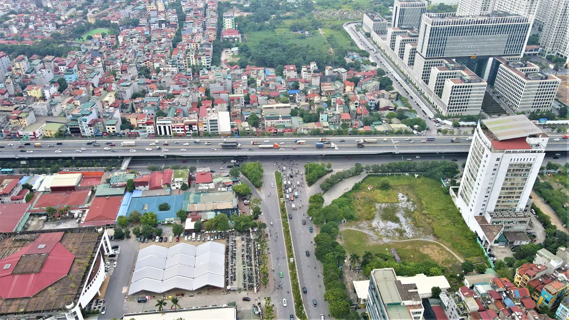 Hà Nội: Ngắm từ trên cao những khu vực được đề xuất làm hầm chui