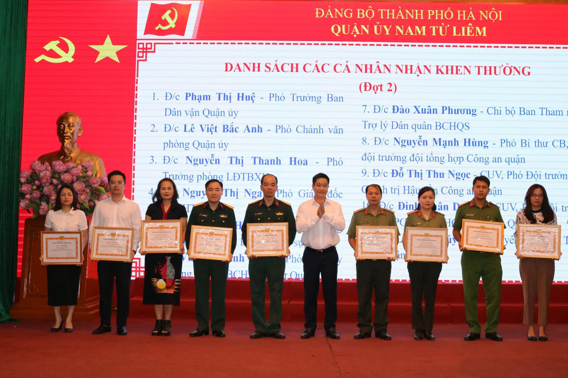 Quận Nam Từ Liêm xây dựng thế trận lòng dân vững chắc trong tình hình mới