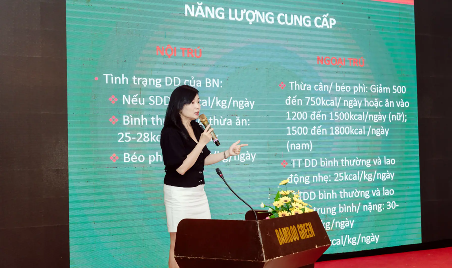 Tiếp tục tập huấn truyền thông sức khỏe dinh dưỡng cho người bệnh