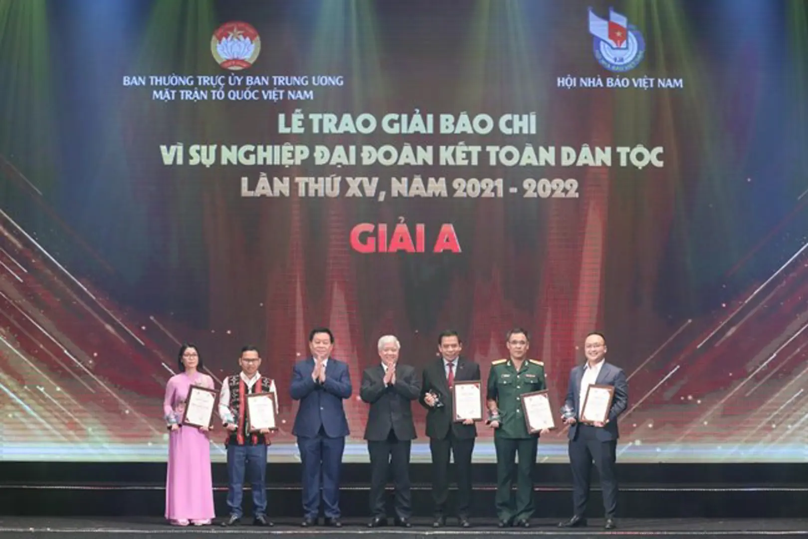 Trao Giải báo chí “Vì sự nghiệp Đại đoàn kết toàn dân tộc” lần thứ XV