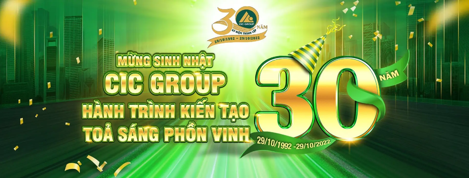 CIC Group 30 năm vững bước tự hào vươn lên