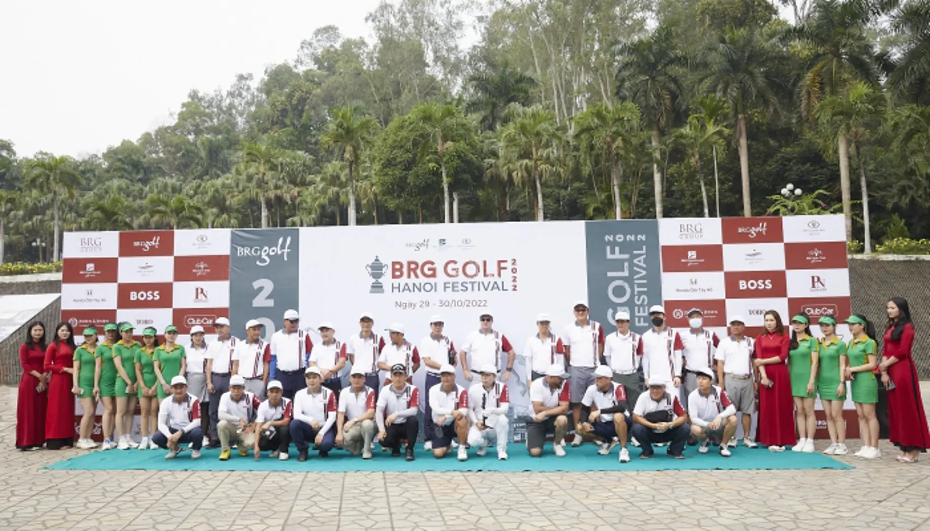 Tưng bừng khai mạc giải golf thường niên 2022 BRG Golf Hanoi Festival